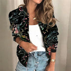 Liora - Graphic Print Bomber Jacket