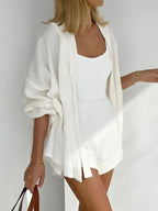 Sheila - Breezy White Kimono Ensemble