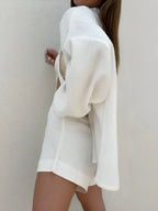 Sheila - Breezy White Kimono Ensemble