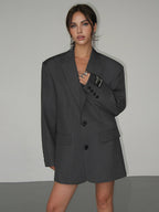 Fay - Timeless Oversized Blazer with Classic Design