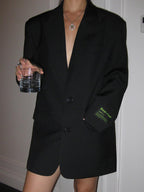 Fay - Timeless Oversized Blazer with Classic Design