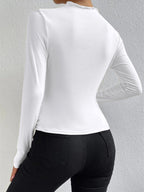 Mimi - Long Sleeve Ruffled Shirt