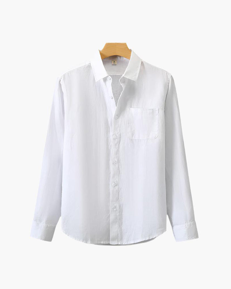 PORTOFINO Linen Button-Up Shirt