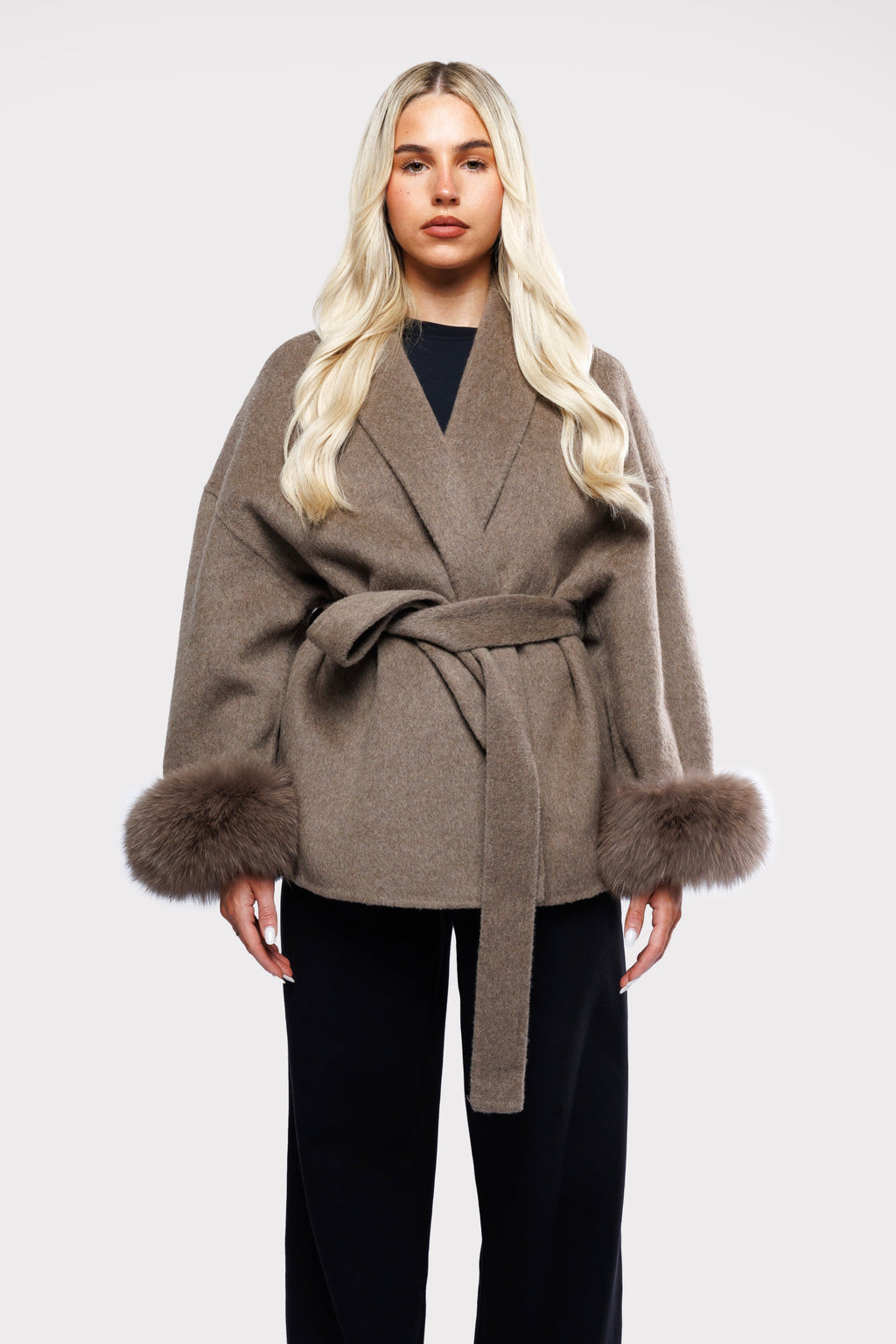 Waist-Tie Outerwear