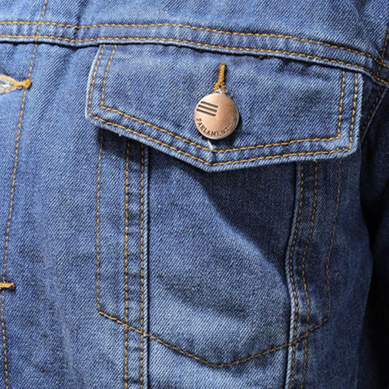 STANLEY Men's Denim Jacket - Classic Style
