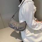 Vintage-Inspired Mini Strap Bag