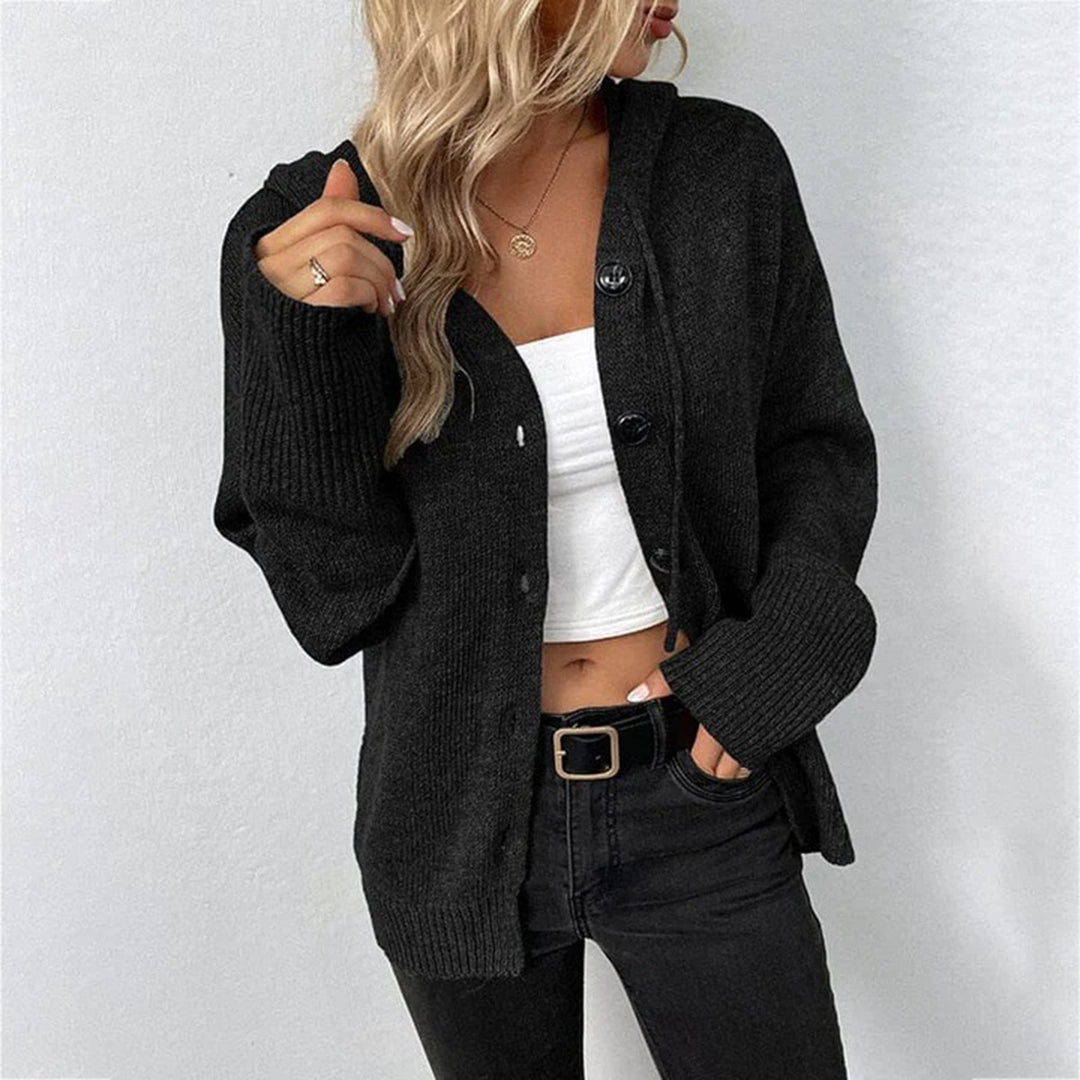 Timeless Color Hoodie Cardigan for Women – Ultimate Comfort