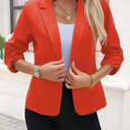 Fenna - Single Button Colored Blazer