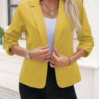 Fenna - Single Button Colored Blazer