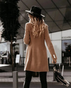 Slim Fit Double-Breasted Blazer for Women