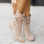 Women's Brown Suede Ankle Boots – Stylish and Comfortable Everyday Footwear