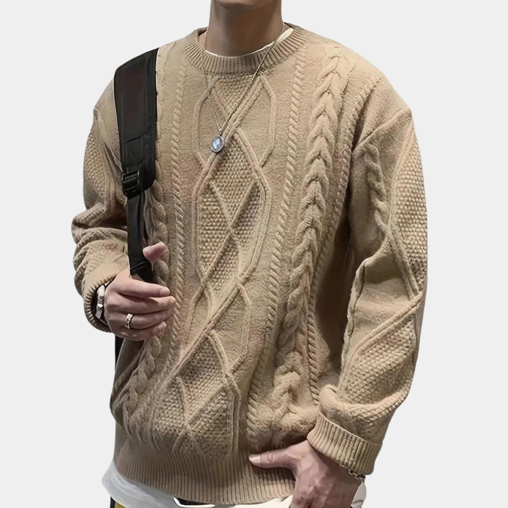 SOLA - Men's Comfortable Knit Pullover