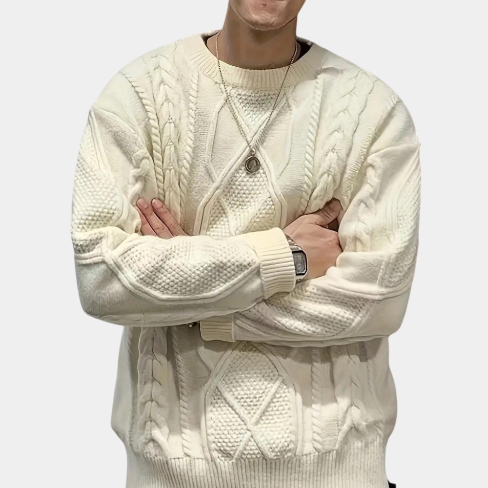 SOLA - Men's Comfortable Knit Pullover