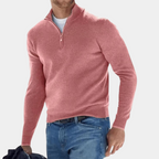 Harvey - Lightweight Men's Half-Zip Sweater for Summer