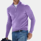 Harvey - Lightweight Men's Half-Zip Sweater for Summer