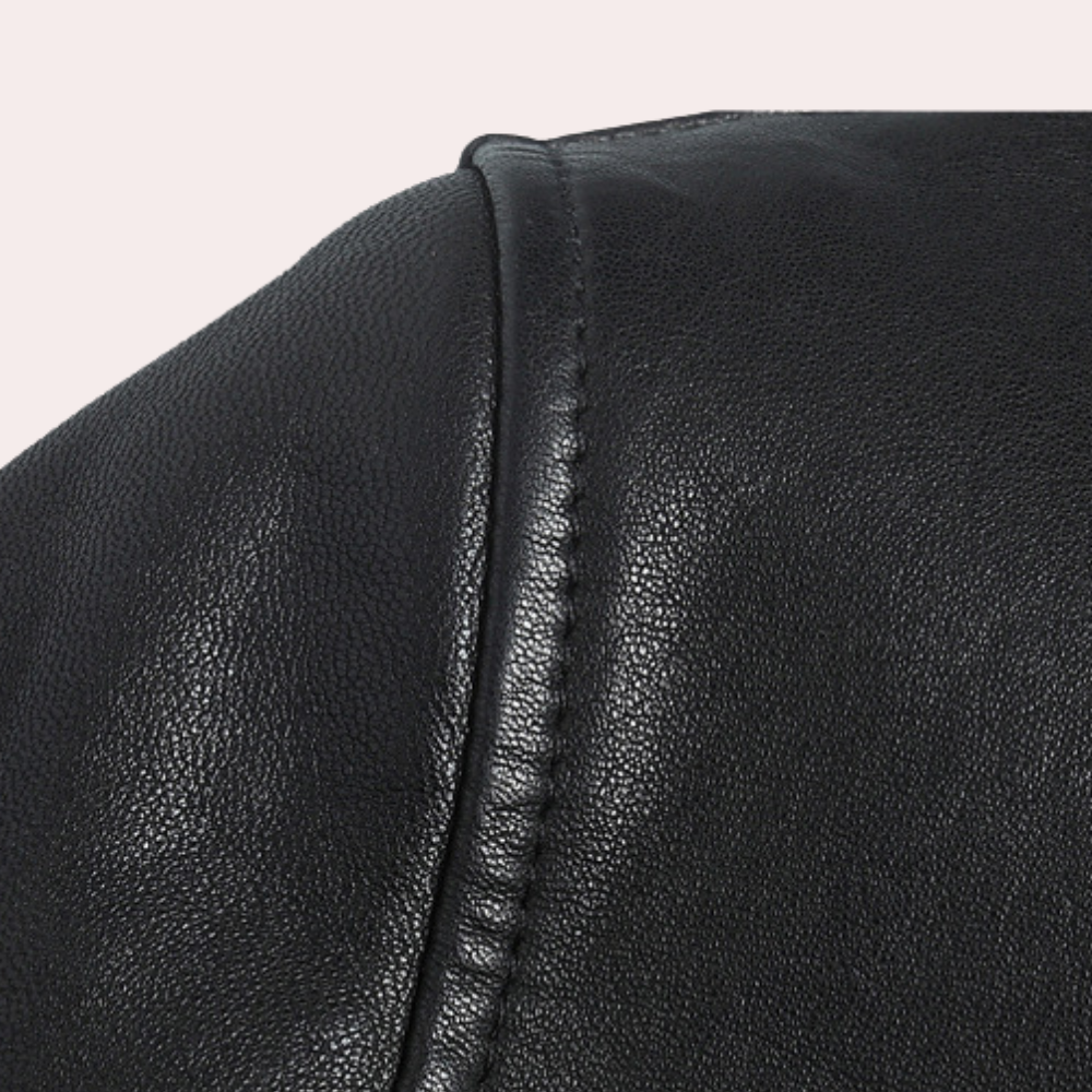 MIKEL - Men's Leather Summer Jacket
