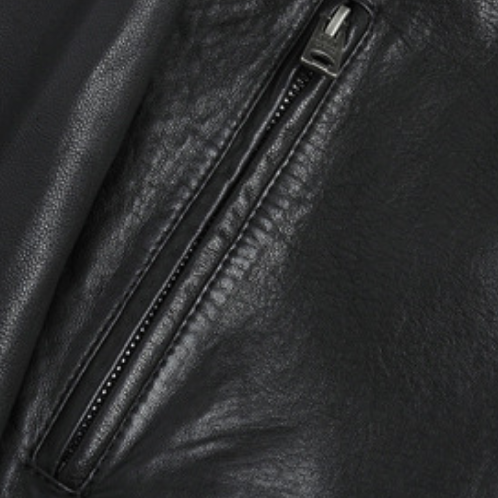 MIKEL - Men's Leather Summer Jacket
