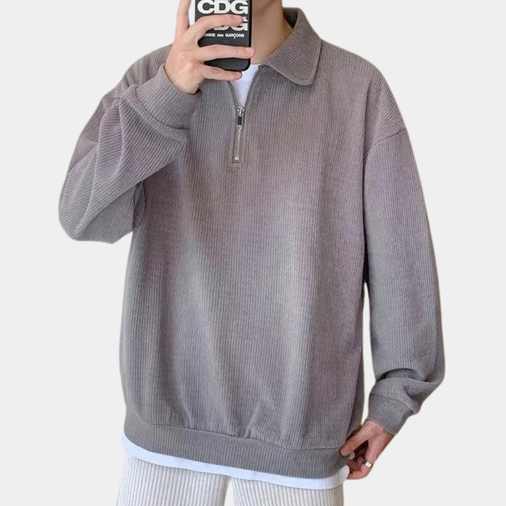 Noah - Men's Half-Zip Sweater