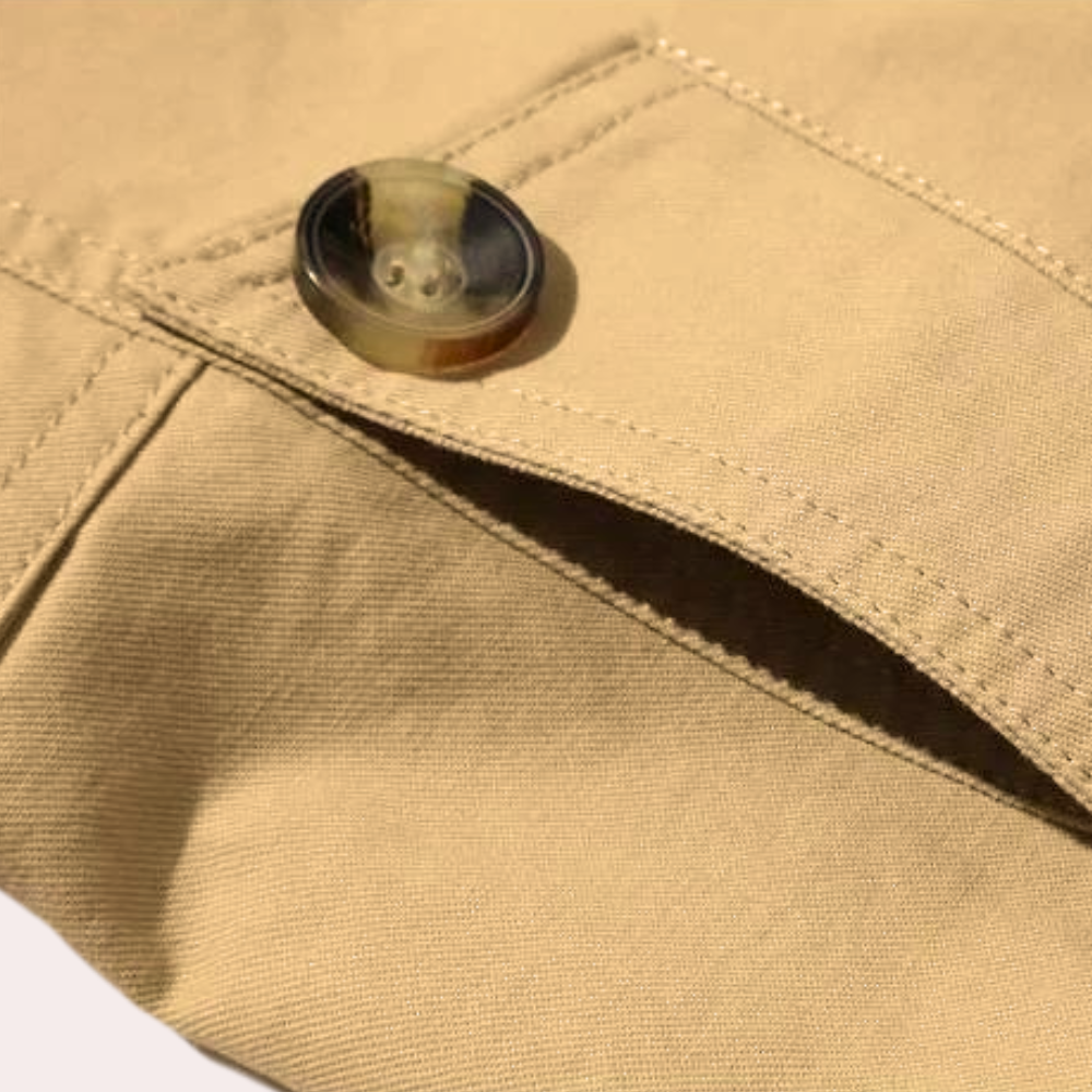 Chic Men's Summer Trench Coat