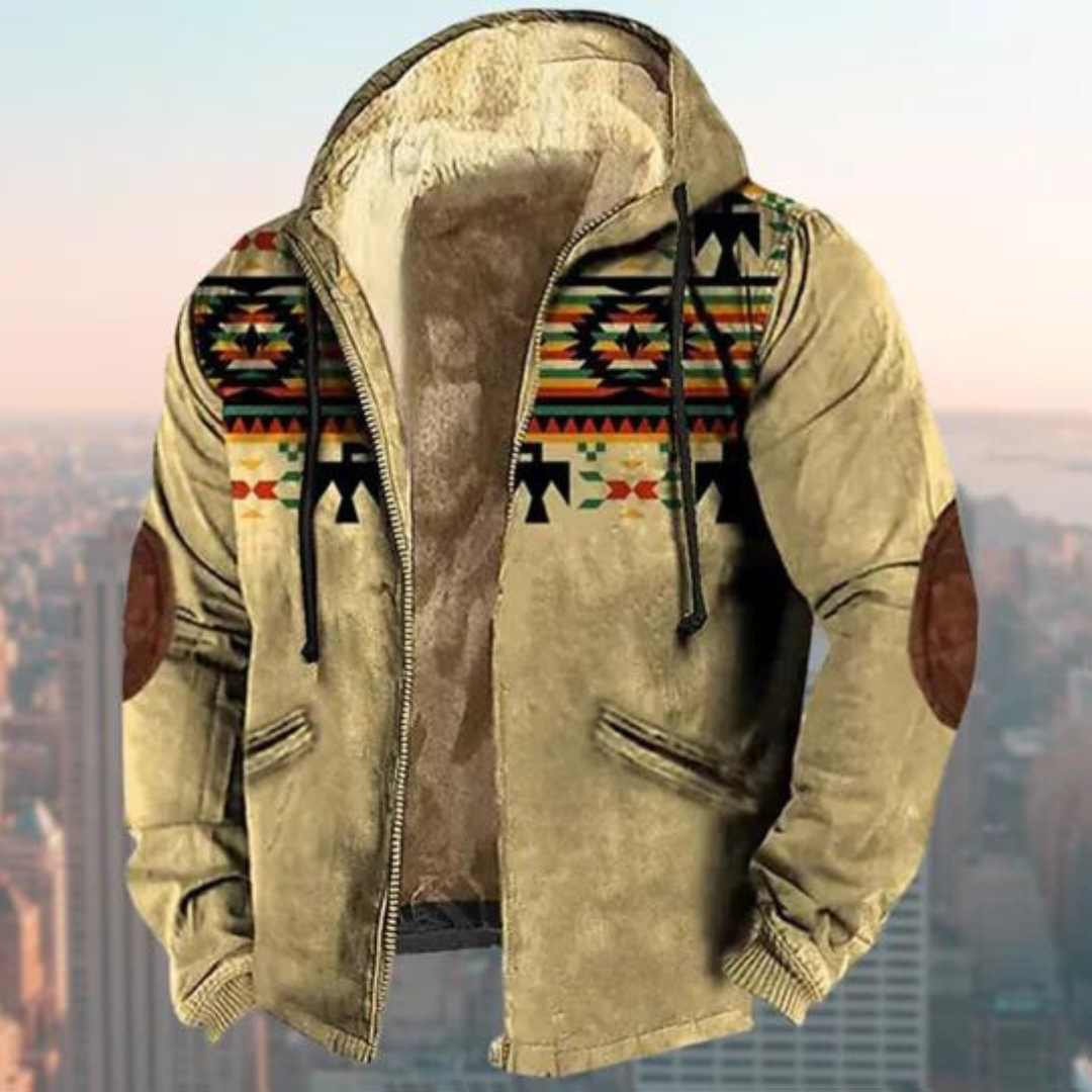 Claus - Men's Hooded Summer Jacket