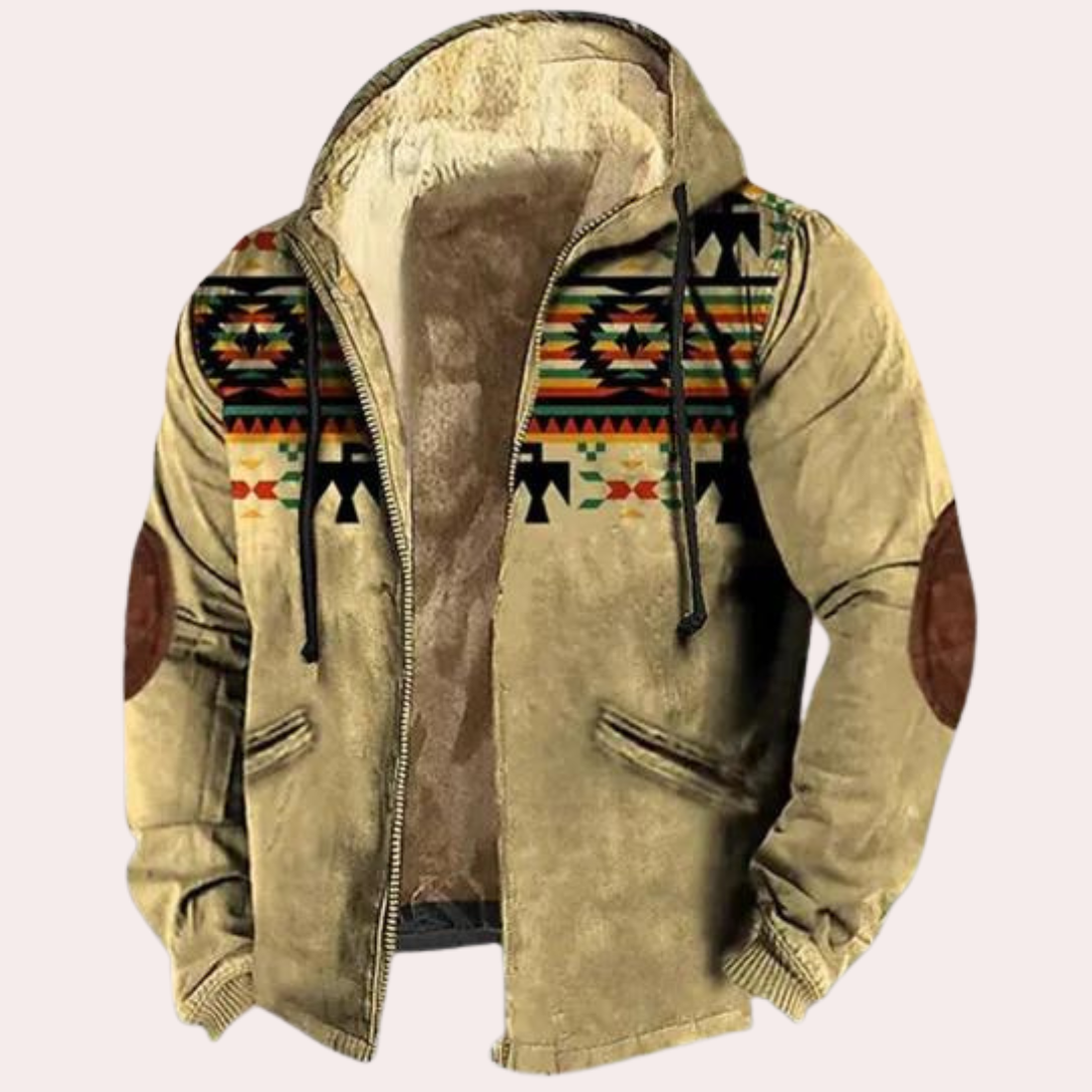Claus - Men's Hooded Summer Jacket