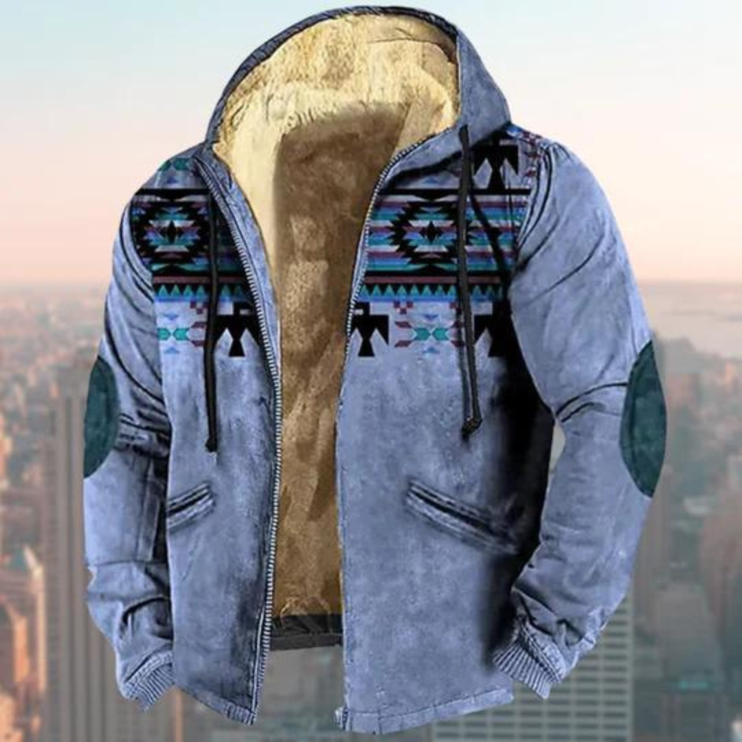 Claus - Men's Hooded Summer Jacket