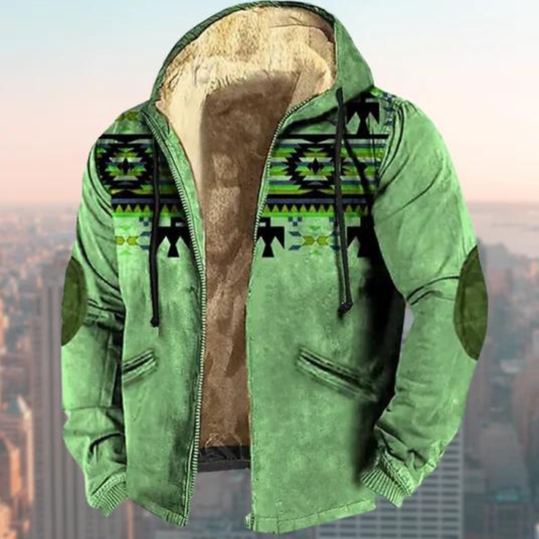 Claus - Men's Hooded Summer Jacket