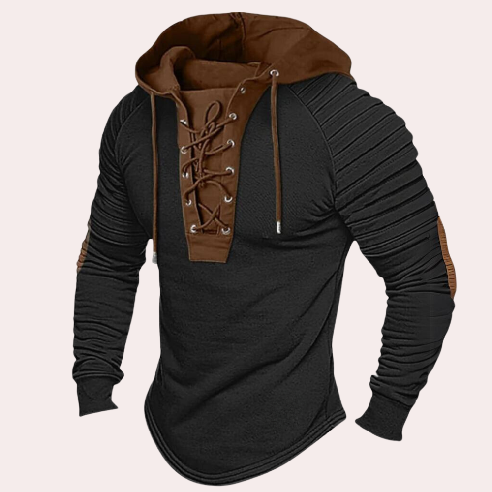 TOBIAS - Men's Hoodie with Adjustable Drawstring