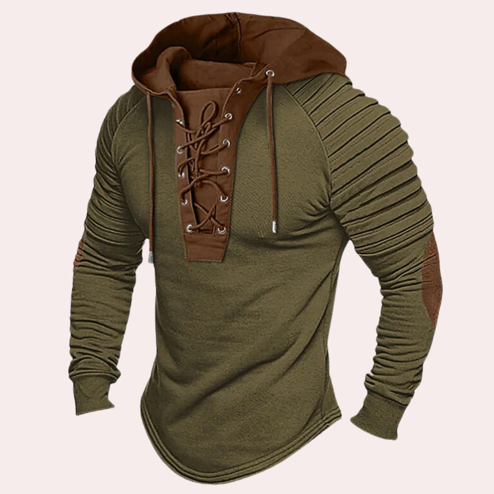 TOBIAS - Men's Hoodie with Adjustable Drawstring