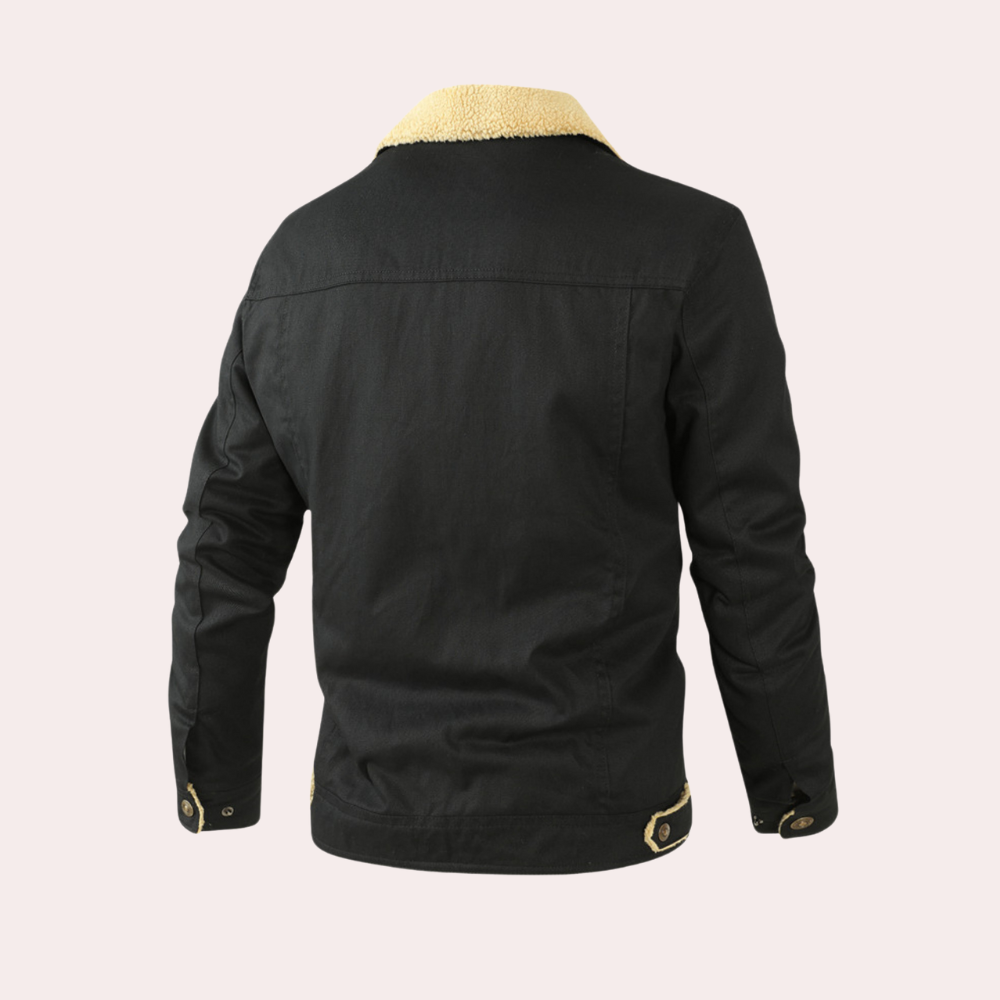 DIRK - Men's Vintage Bomber Jacket - Ideal for Spring and Summer
