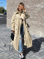 Amara Elegant Trench Coat