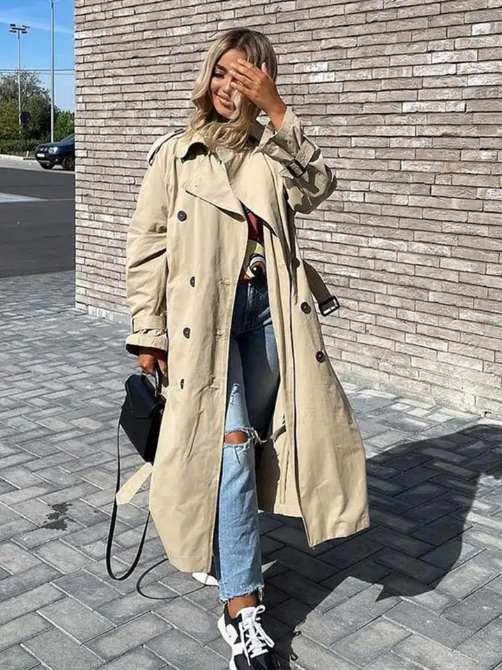 Amara Elegant Trench Coat