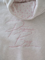 Yvonne - Bow-Embellished Oversized Hoodie