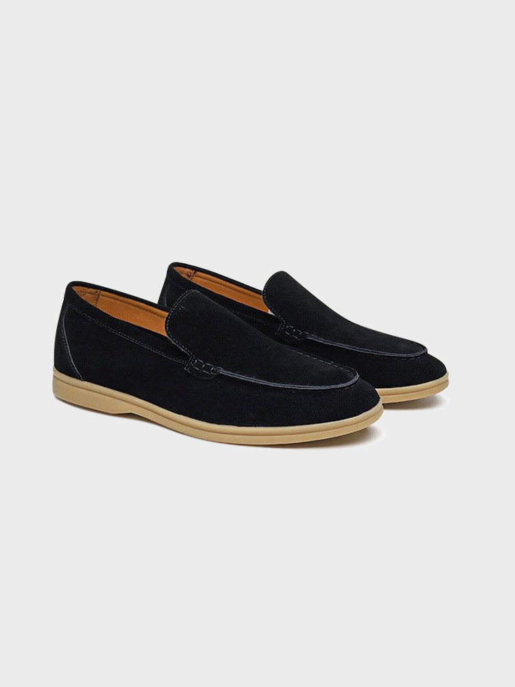 Luxury Suede Loafers - Classic Old Money Style