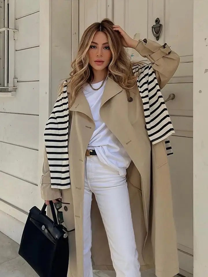 Amara Elegant Trench Coat