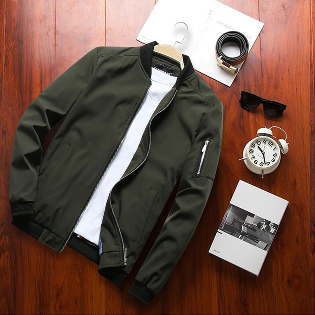 CRISTIAN - Trendy Short Summer Jacket for Men, Ideal for Spring and Summer Wear.