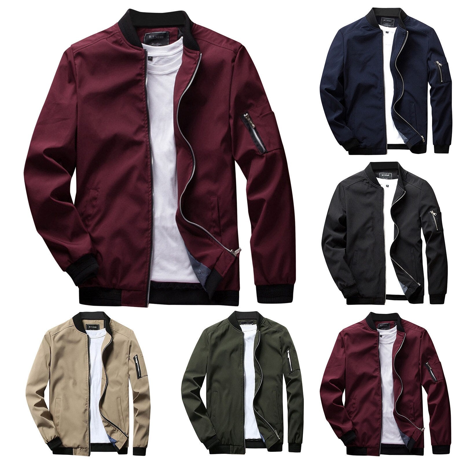 CRISTIAN - Trendy Short Summer Jacket for Men, Ideal for Spring and Summer Wear.