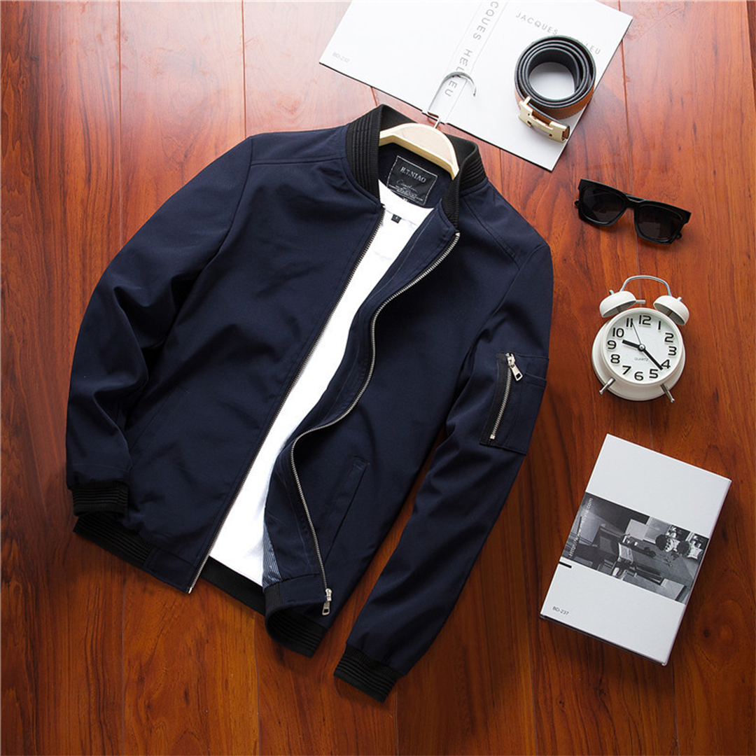 CRISTIAN - Trendy Short Summer Jacket for Men, Ideal for Spring and Summer Wear.