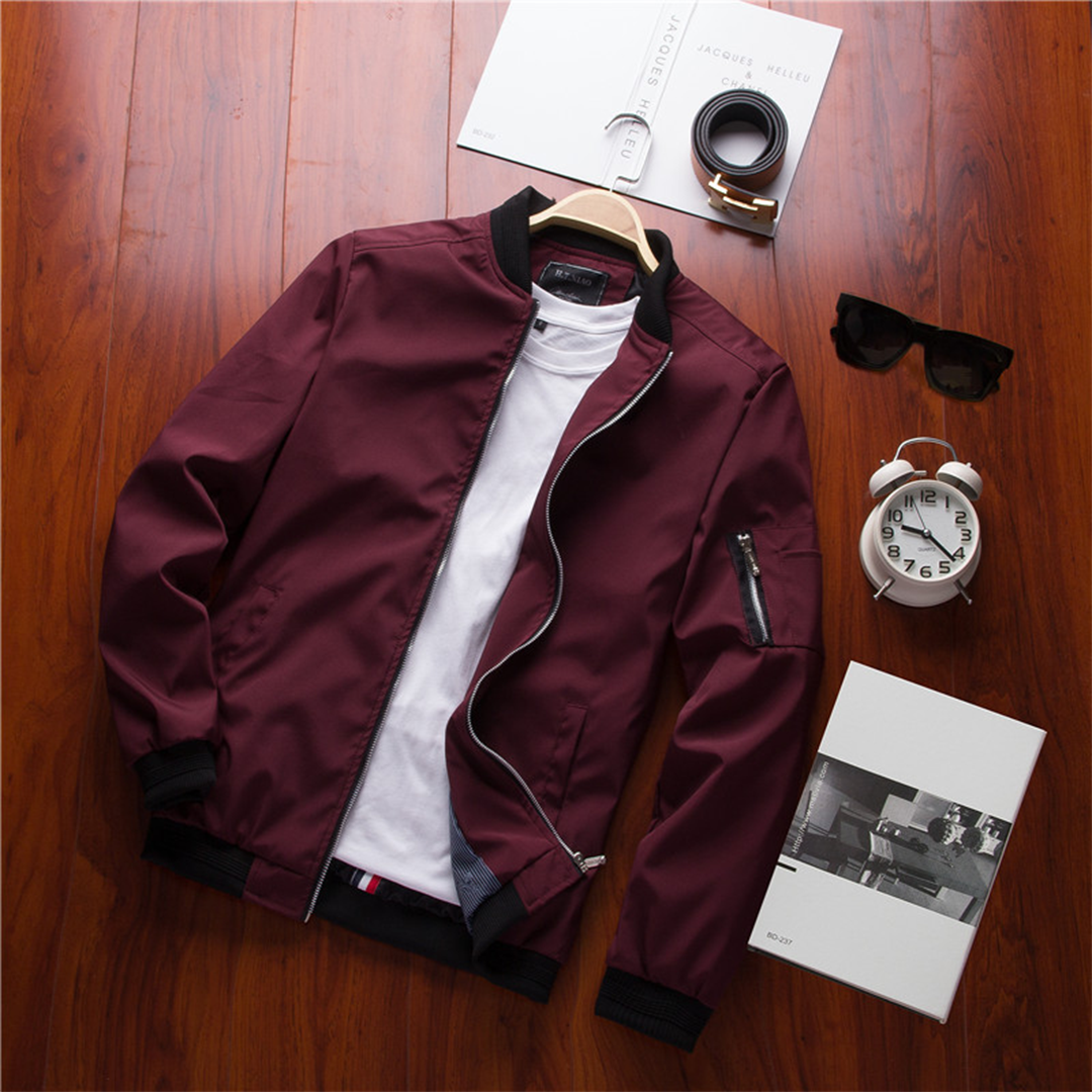 CRISTIAN - Trendy Short Summer Jacket for Men, Ideal for Spring and Summer Wear.