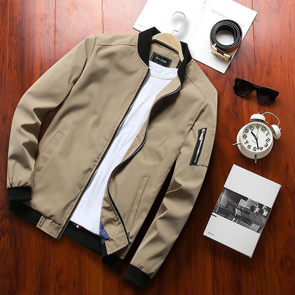 CRISTIAN - Trendy Short Summer Jacket for Men, Ideal for Spring and Summer Wear.