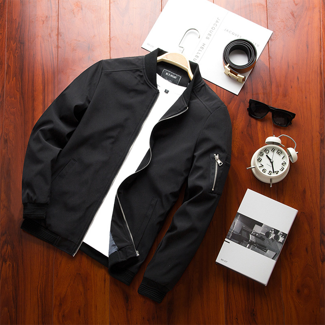 CRISTIAN - Trendy Short Summer Jacket for Men, Ideal for Spring and Summer Wear.