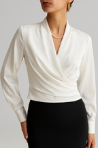 Lola - Elegant Satin Blouse