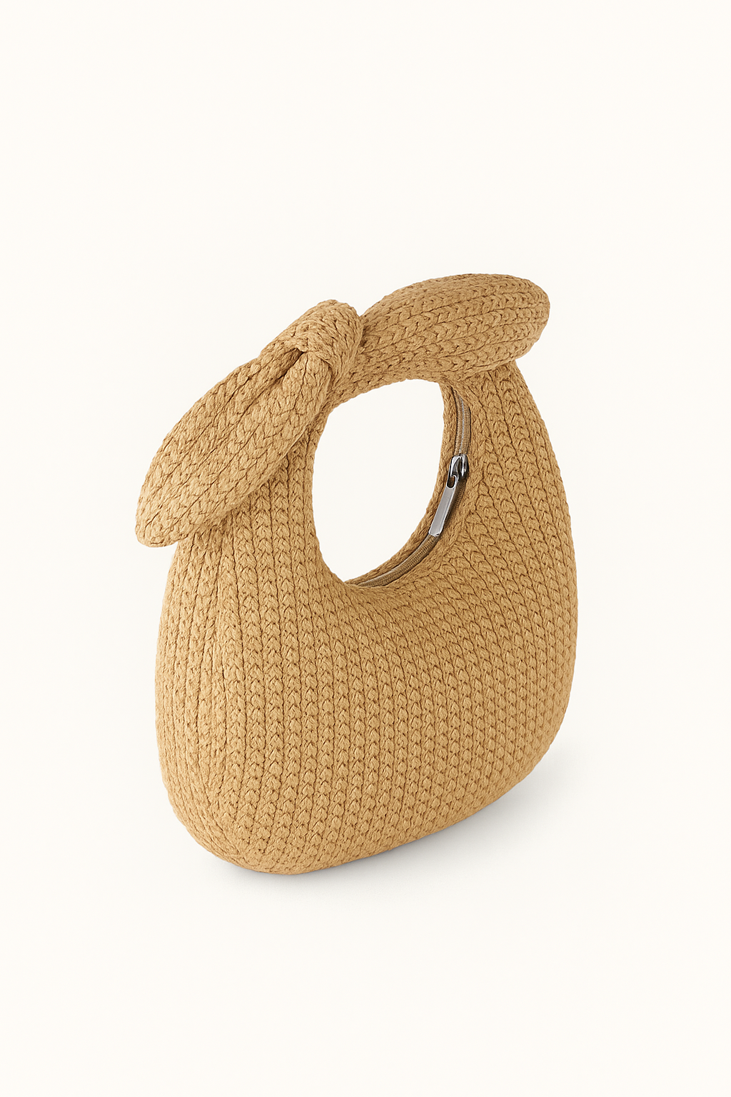 Ella & Rose - Woven Straw Knot Tote