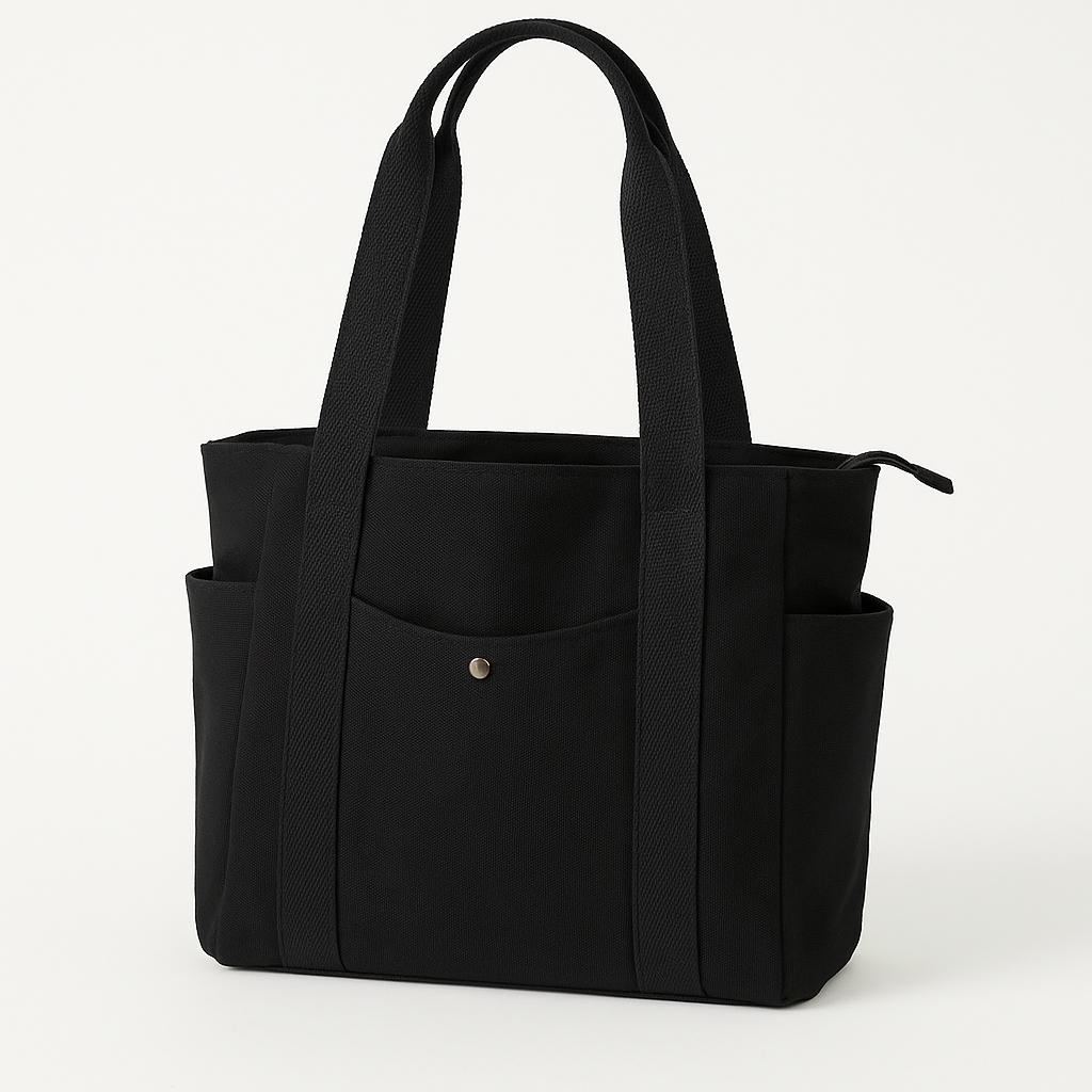 Cozy Canvas Tote Bag - Shoulder Style