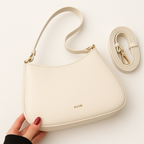 Adjustable Strap PU Leather Shoulder Bag