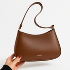Adjustable Strap PU Leather Shoulder Bag