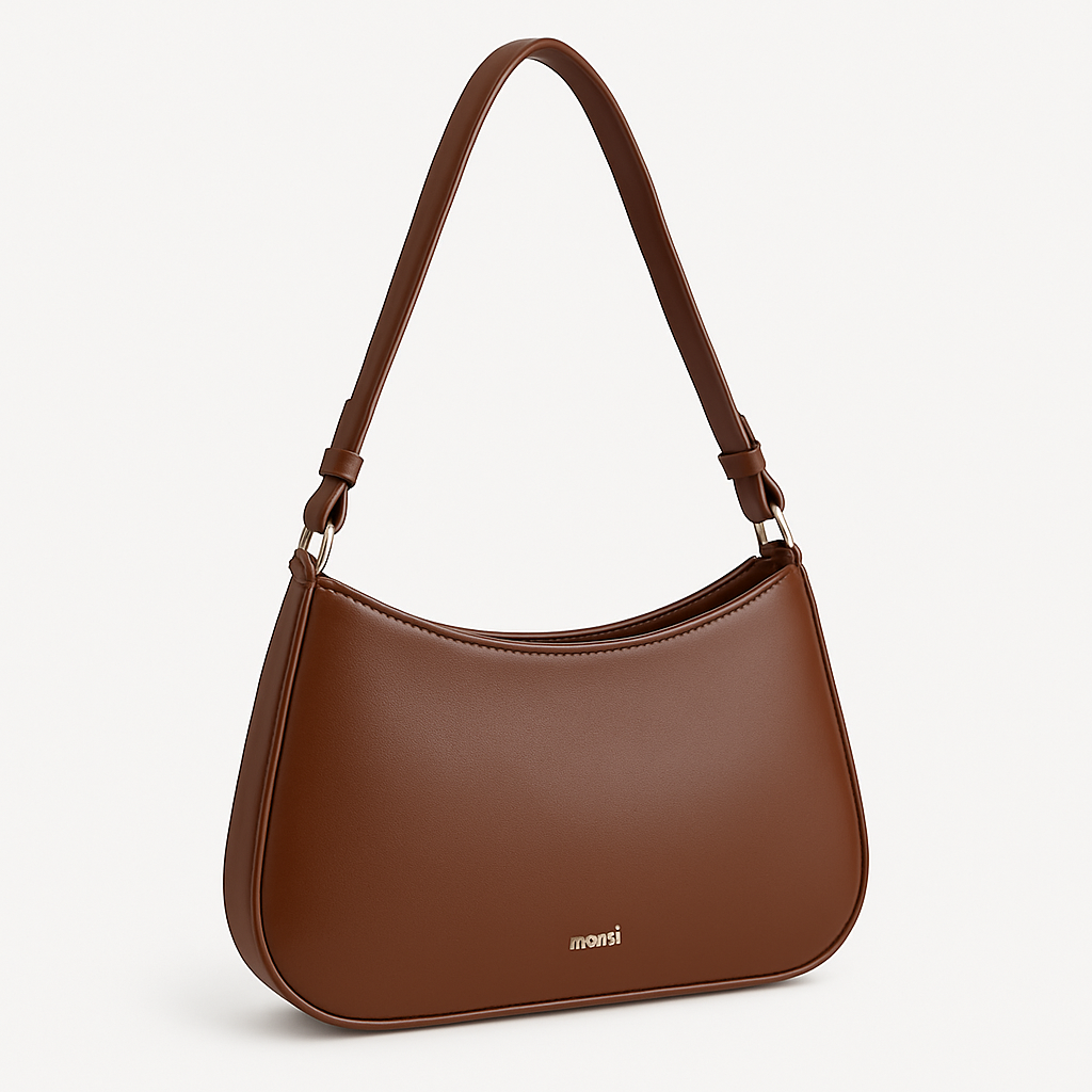 Adjustable Strap PU Leather Shoulder Bag