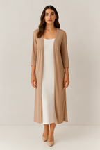 Women's Long Knit Cardigan