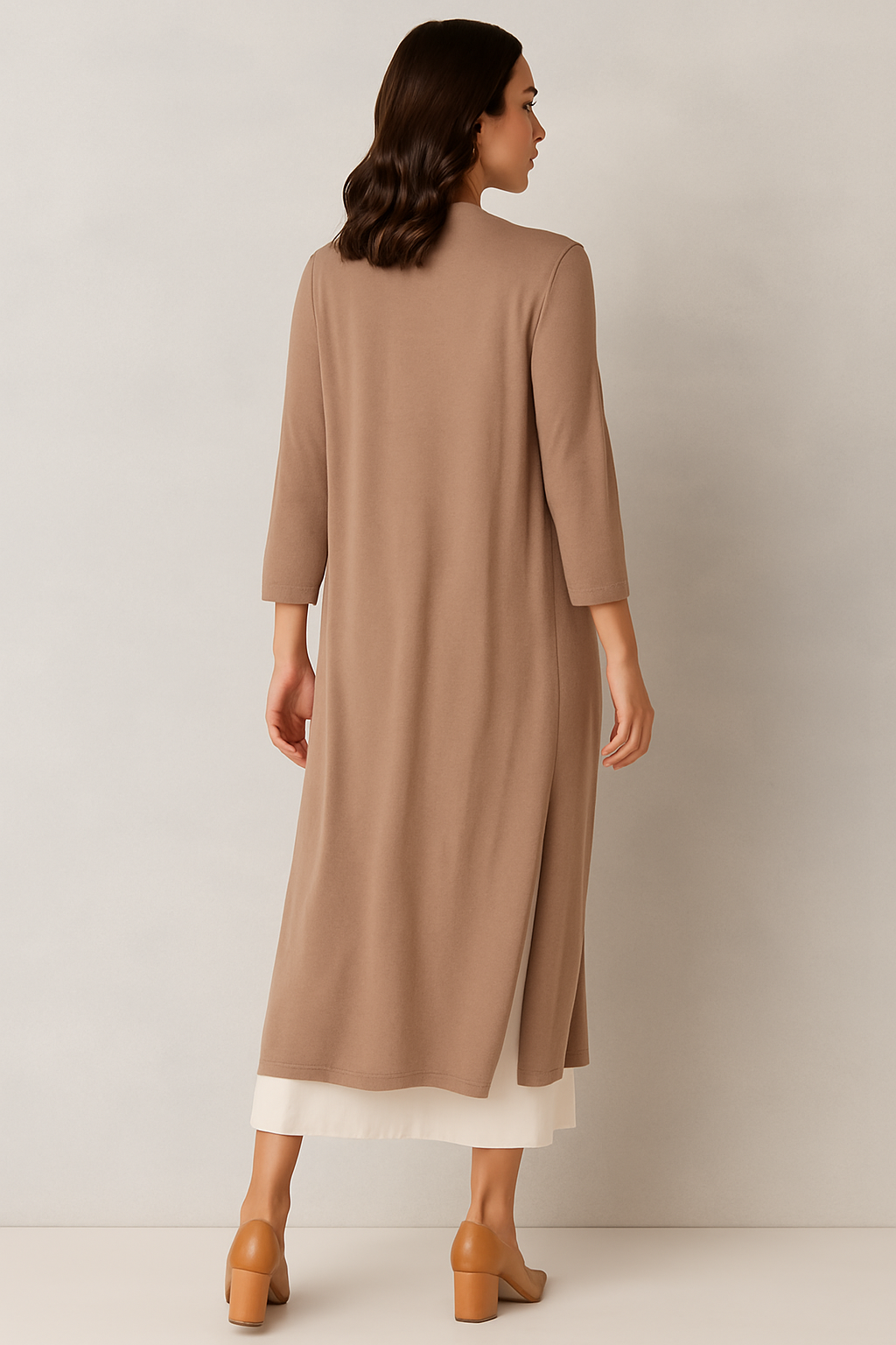 Women's Long Knit Cardigan