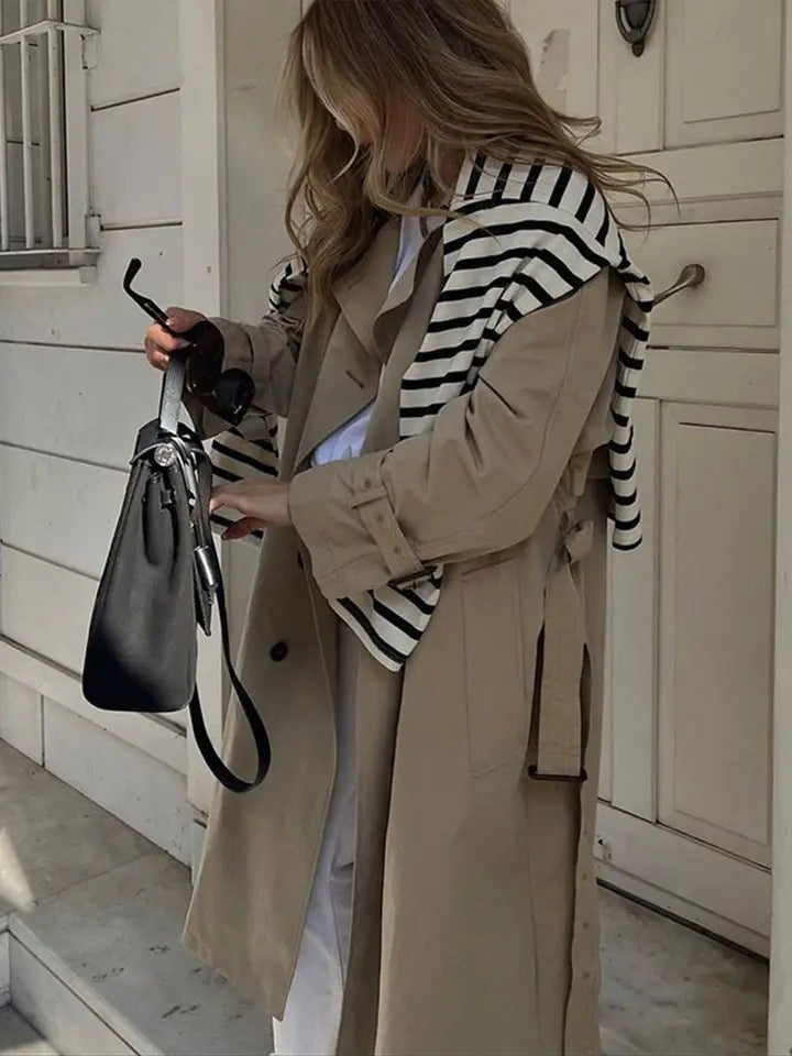 Amara Elegant Trench Coat